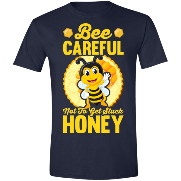Short-Sleeve Men's T-Shirt Bee Careful