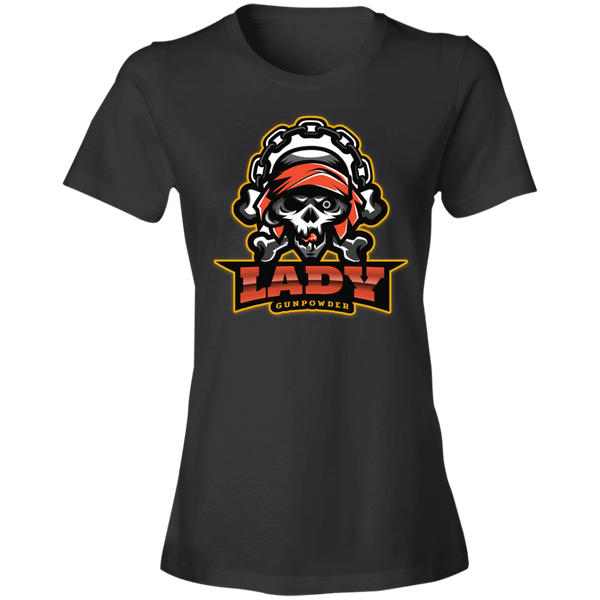 Short-Sleeve Womens T-Shirt Lady Gunpowder 2
