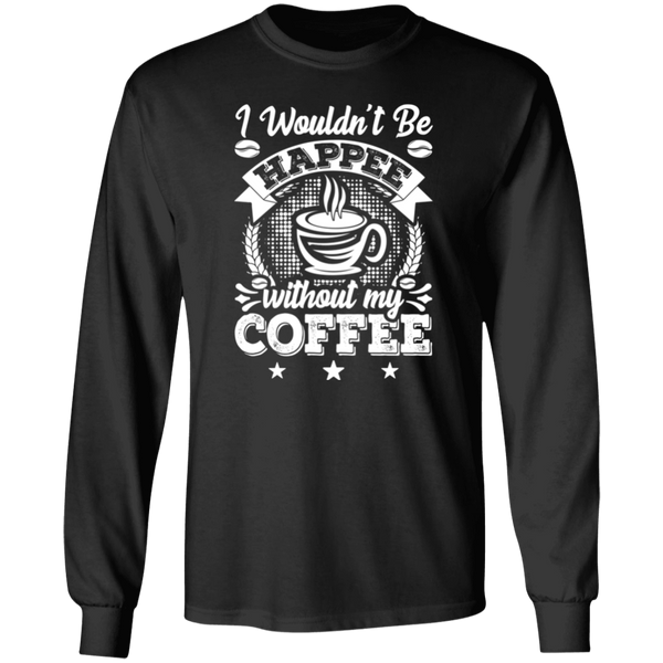 Long-Sleeve Ultra Cotton Men's T-Shirt Coffee Day