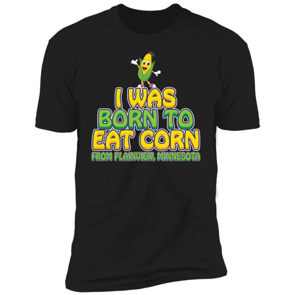 Short Sleeve Men's T-Shirt Eat Corn