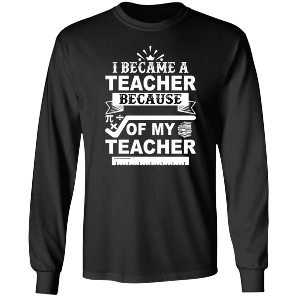 Long-Sleeve Ultra Cotton Men's T-Shirt Teacher