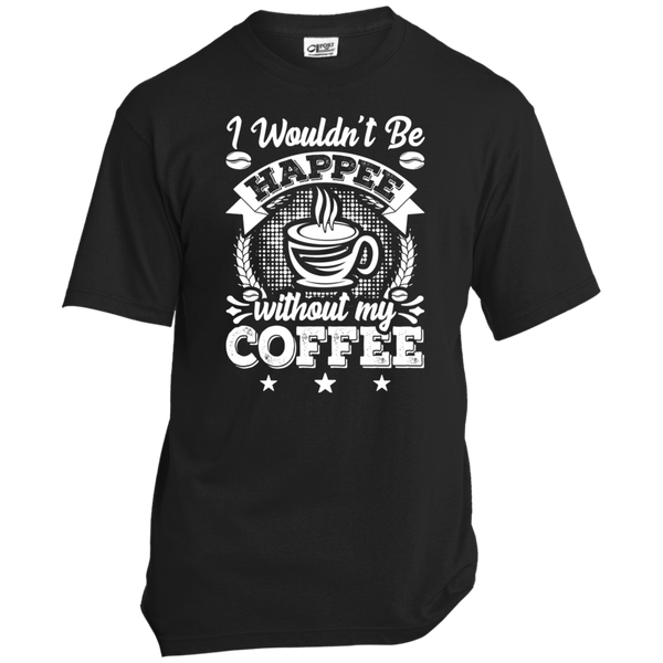 Short-Sleeve Made in the USA Men's T-Shirt Happee Coffee