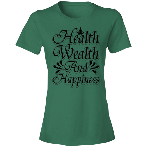 Short-Sleeve Womens T-Shirt Heath & Happiness