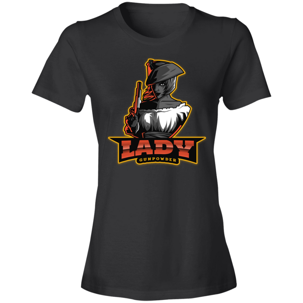 Short-Sleeve Womens T-Shirt Lady Gunpowder 3