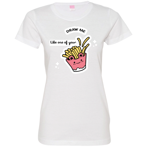 Short-Sleeve Womens T-Shirt French Fries Day