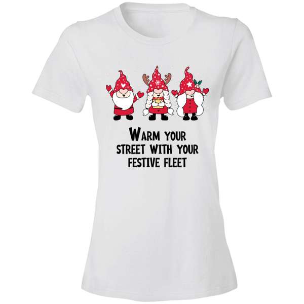 Ladies' Lightweight T-Shirt Warm Your Street