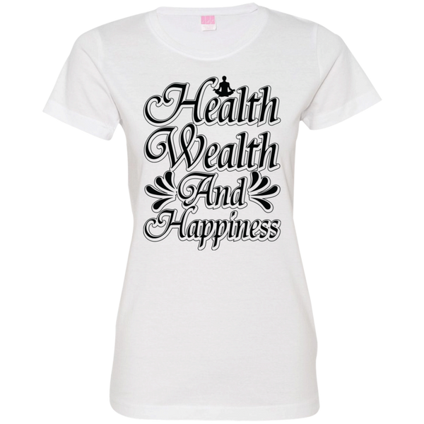 Short-Sleeve Womens T-Shirt Health & Happiness
