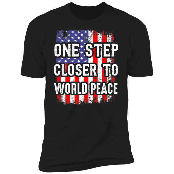 Men's Premium Short Sleeve T-Shirt World Peace
