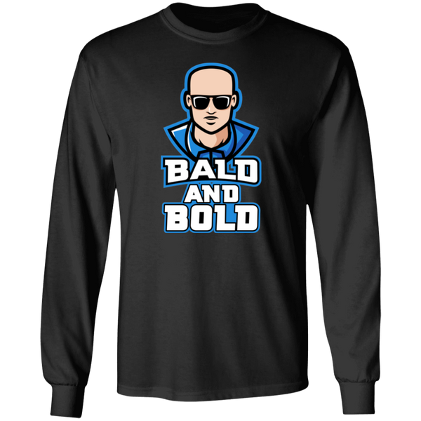Long-Sleeve Ultra Cotton Men's T-Shirt Bald and Bold