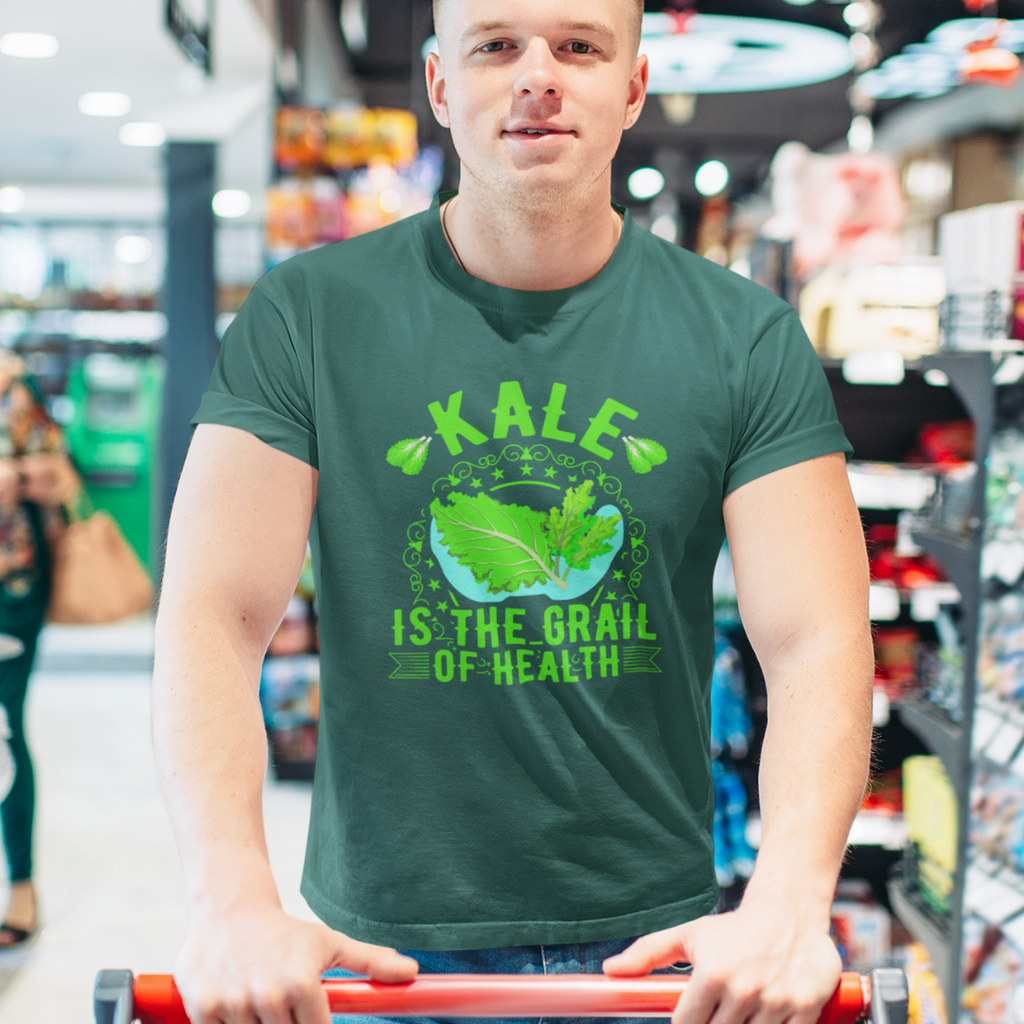 Short-Sleeve Wicking Men's T-Shirt Kale Day