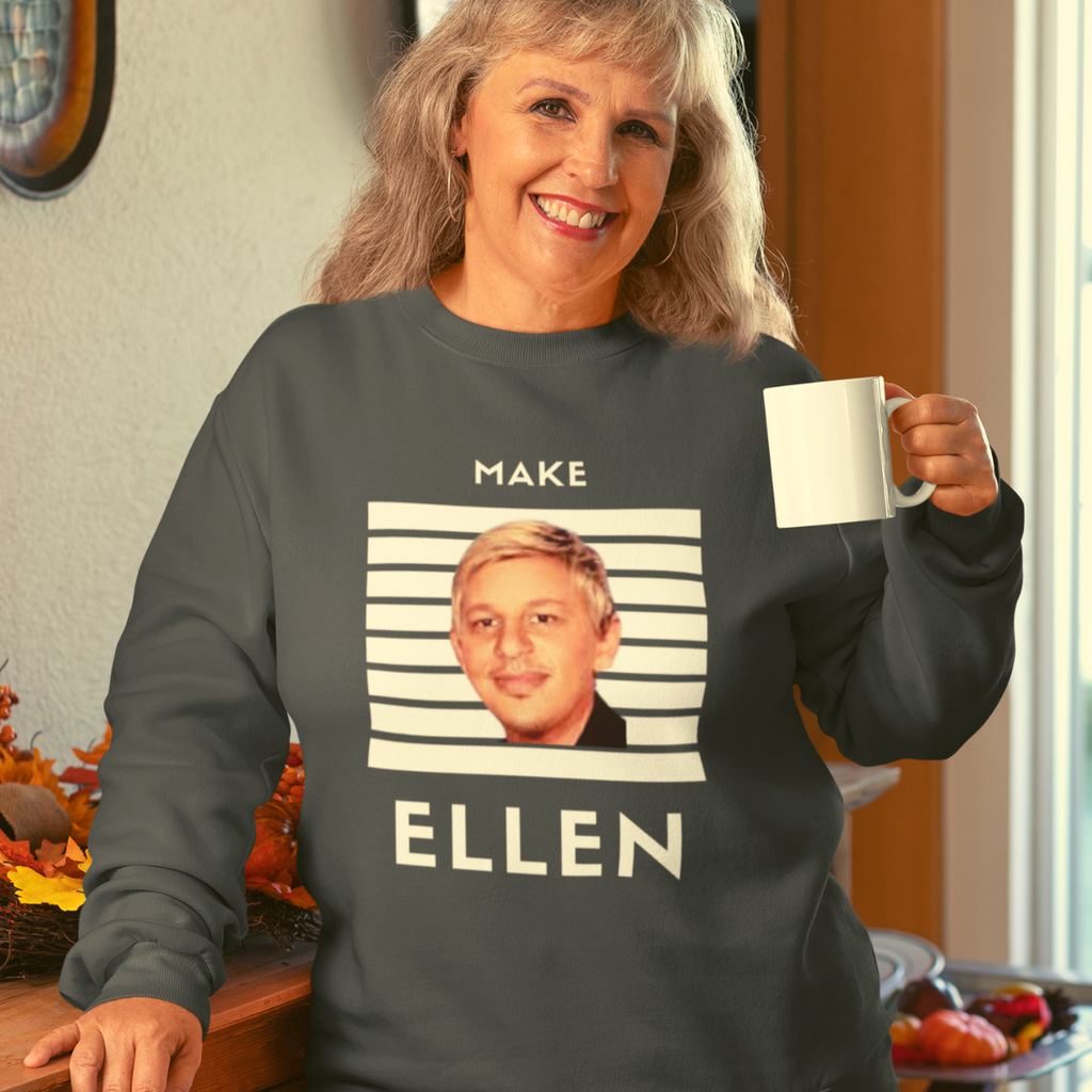 Women's Long Sleeve Tee Make Eric Ellen