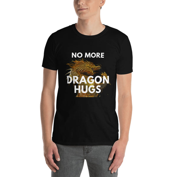 Short-Sleeve Men's T-Shirt Dragon Hugs