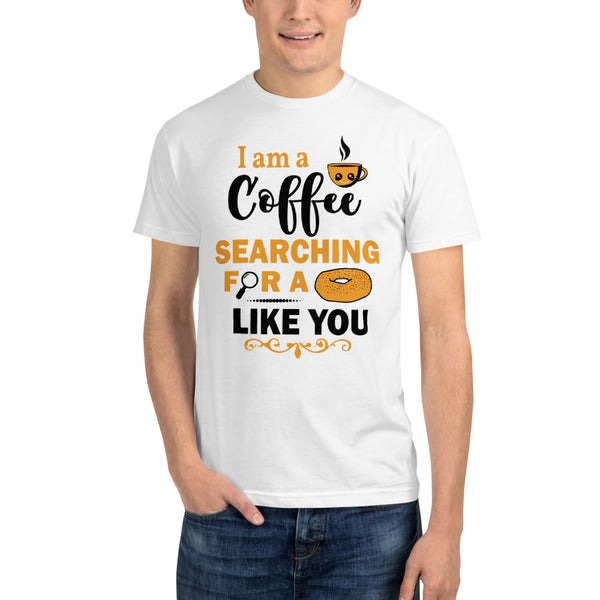 Short-Sleeve Men's T-Shirt Coffee Bagel 1