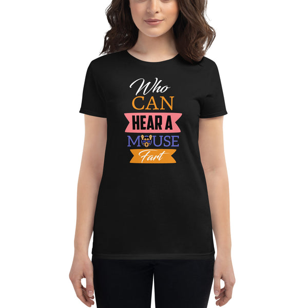 Short-Sleeve Women's T-shirt Mouse Fart
