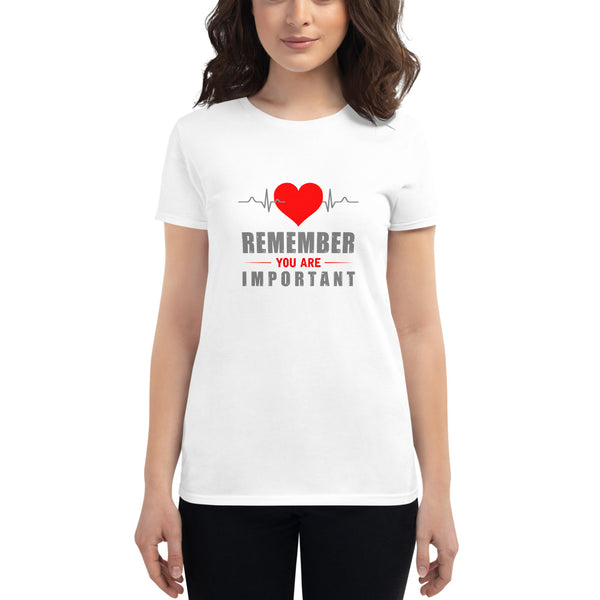 Short-Sleeve Women's T-shirt Health