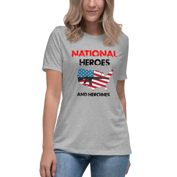 Short-Sleeve Women's Relaxed T-Shirt National Heroes & Heroines