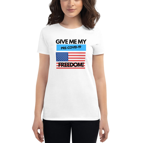Short-Sleeve Women's T-Shirt Freedom