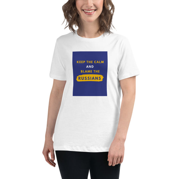 Short-Sleeve Women's International T-Shirt Calm