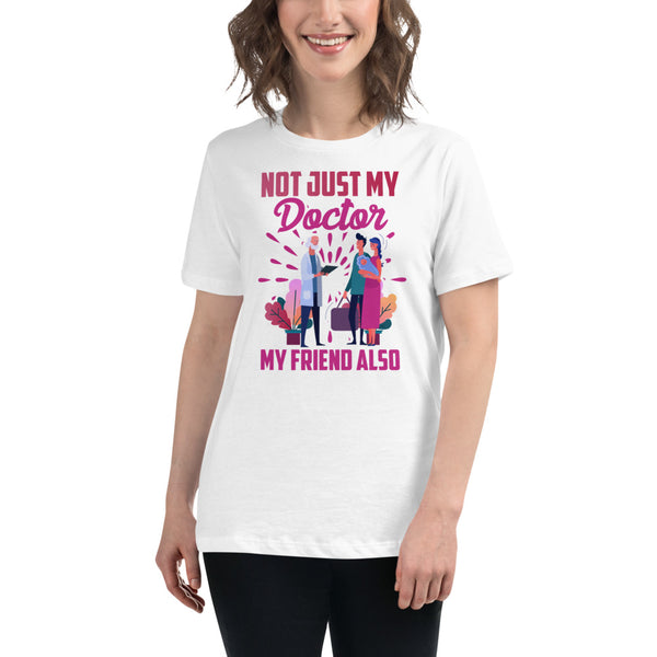 Short-Sleeve Women's Relaxed T-Shirt Doctor Friends