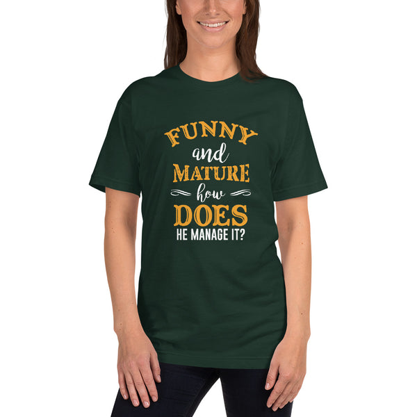 Short-Sleeve Women's T-Shirt Funny & Mature