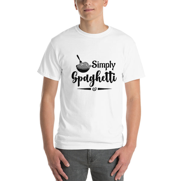 Short Sleeve T-Shirt Men's Spaghetti Day