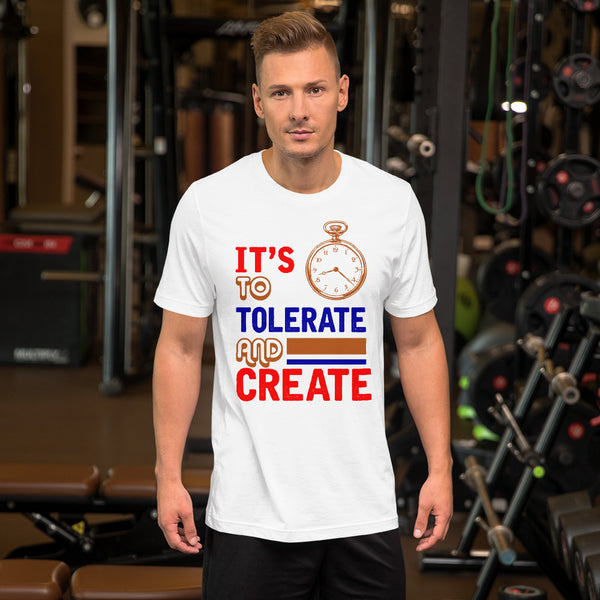 Short-Sleeve Men's T-Shirt World Tolerate & Create
