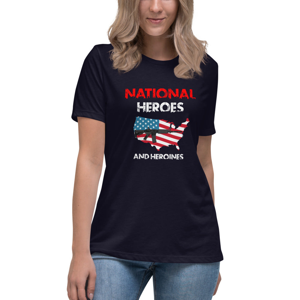 Short-Sleeve Women's Relaxed T-Shirt National Heroes & Heroines