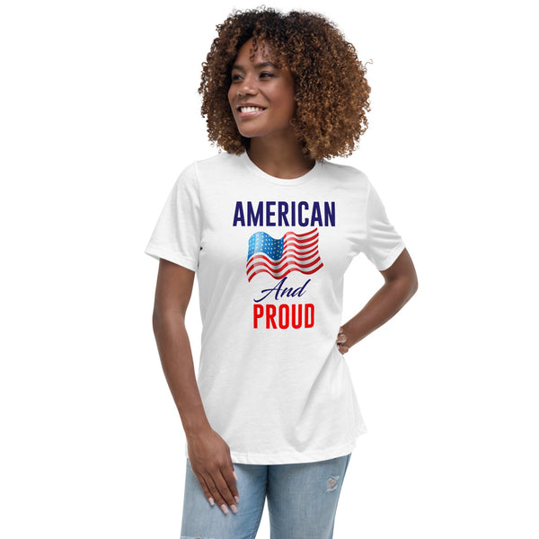 Short-Sleeve Women's Relaxed T-Shirt Patriots Day