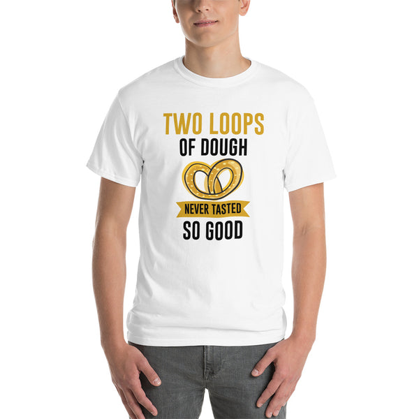 Short Sleeve Men's T-Shirt Two Loops