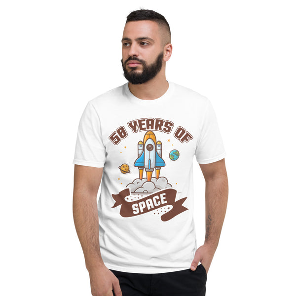 Short-Sleeve Men's T-Shirt 50 Years of Space