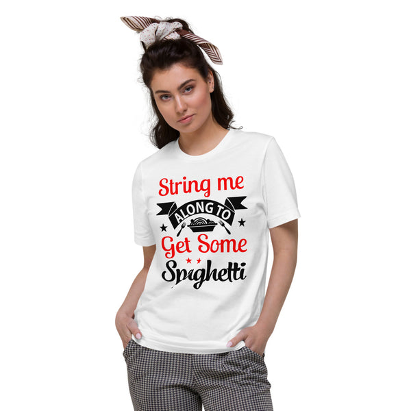 Organic Cotton Women's T-Shirt Spaghetti Day