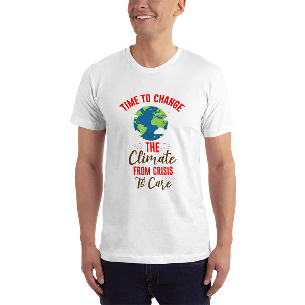 Short-Sleeve Men's T-Shirt Climate Change