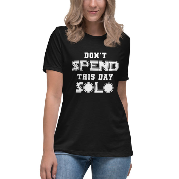 Short-Sleeve Women's Relaxed T-Shirt Solo Day
