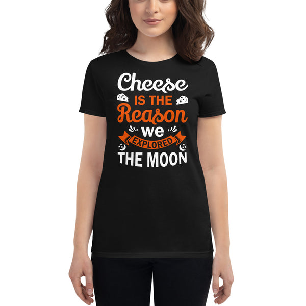 Short-Sleeve Women's T-Shirt Cheese Lovers 2
