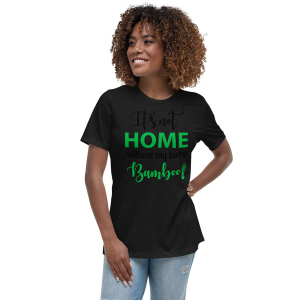 Short-Sleeve Women's T-Shirt Home Relaxed Bamboo Multiple Colors