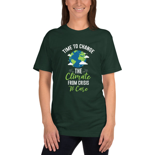 Short-Sleeve Women's T-Shirt Earth Climate Change